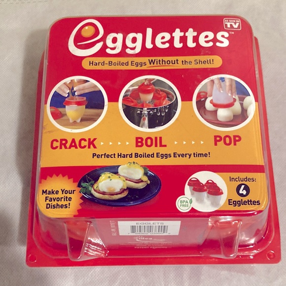 Egglettes Set of 4 NWT - Picture 1 of 4